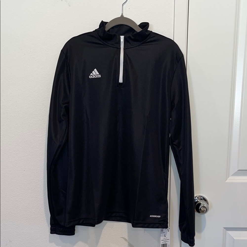 adidas Originals Black Long Sleeve Pullover